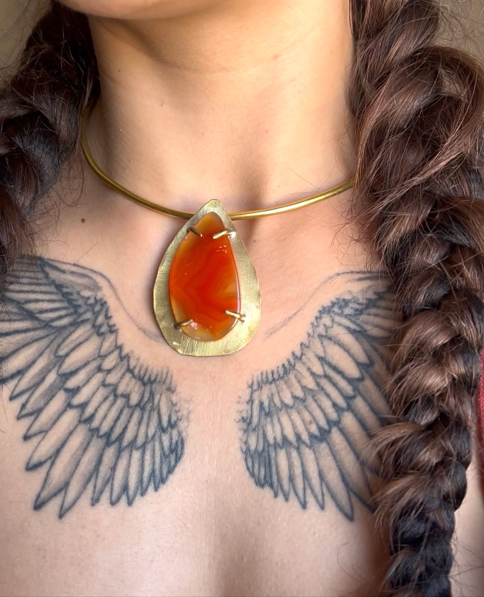 Gargantilla / Choker Ágata Conalina